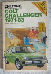 Chilton’s Repair Manual 7037 Colt, Challenger, Conquest, Vista 1971-88  - Imagen 1 de 5