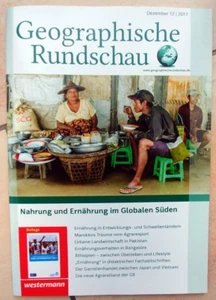 Geographische Rundschau Dez. 2017 Nahrung und Ernährung im globalen Süden NEUW. - Bild 1 von 1