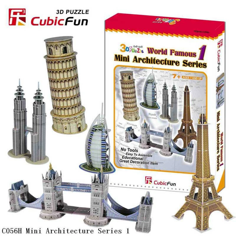 kit di montaggio PUZZLE 3D C056H SERIE MONUMENTI FAMOSI 1 - Immagine 1 di 1