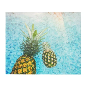 Manta temática de piña decoración tropical - Imagen 1 de 1