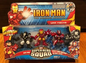 Marvel Iron Man Super Hero Squad War Mechs Set #29215 New NRFP 2010 by Hasbro - Picture 1 of 3