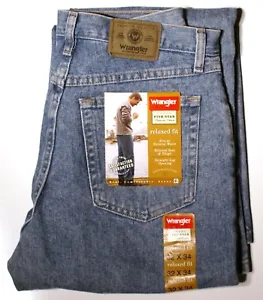 New Wrangler Relaxed Fit Jeans Men's Big and Tall Sizes Four Colors Available - Picture 1 of 10