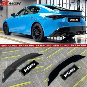 Real Carbon Fiber Rear Trunk Spoiler Wing For 2021-2024 Lexus IS300 IS350 IS500 - Picture 1 of 24