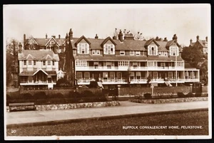 Rekonvaleszentenheim Felixstowe Suffolk RP Postkarte - Bild 1 von 2