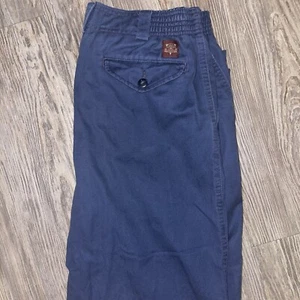 Vintage 60s Mustangs By Hagger Casual Woven Cadet Pants Men's 34x32 - Picture 1 of 5