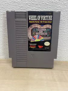 Vintage 1985 Wheel Of Fortune Game For Nintendo NES - Picture 1 of 5