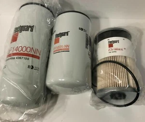Cummins Oil Change Kit LF14000NN FF5825NN FS19765 Fleetguard Filter - Picture 1 of 1
