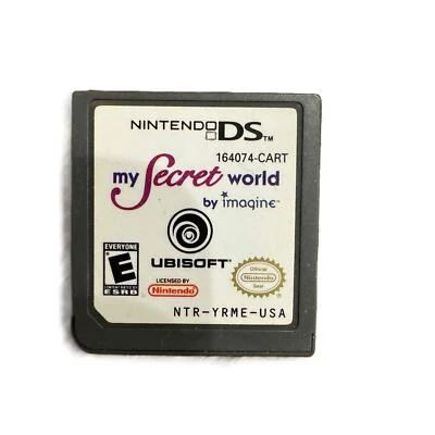 Ubisoft My Secret World Imagine Nintendo DS Video Game Cartridge TESTED  - Image 1 of 2