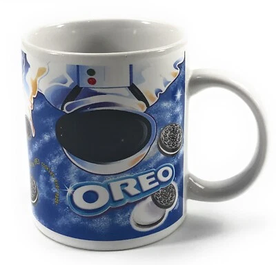 Oreo Cookies Astronaut Space Advertising Tea Coffee Milk Mug Cup - Image 1 of 4