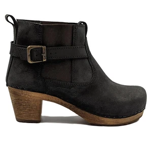 Sanita 'Peggy-Sue' Jodhpur Clog Boots in Black (Art:454222) - Hölzern - Bild 1 von 4