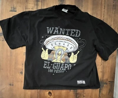 Camiseta vintage marca Joker WANTED EL GUAPO 3XL Foto 1 de 4