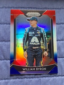 William Byron - 2019 Panini Prizm NASCAR Tri-Color Silver Prizm Refractor - Picture 1 of 2