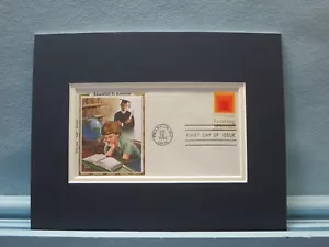 Education in America & First Day Copertina del francobollo "Learning Never Ends" - Foto 1 di 1