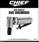 pneumatic angle die grinder chief 1/4