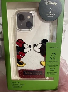 Funda Kate Spade Disney X Minnie Mouse Líquida Brillo iPhone 15 - Imagen 1 de 5