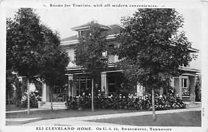 Cartolina G95/ Sweetwater Tennessee c40s Eli Cleveland Home US 11 - Foto 1 di 4