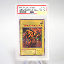 Yu-Gi-Oh PSA8 NM~MINT The Winged Dragon of Ra Secret Rare G4-03 Japanese PS60