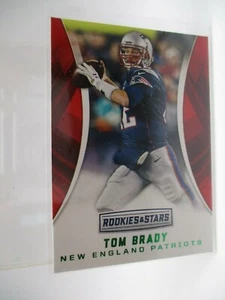 2016 Rookies and Stars Green #99 Tom Brady PATRIOTS  - Picture 1 of 2