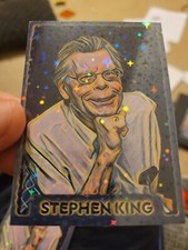 Stephen King Custom Holographic Trading Card "Read Description"