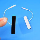 2Pcs Tens Machine Electrode Pad Self Adhesive Electrodes Pad Reuseable 1.2*6.5cm