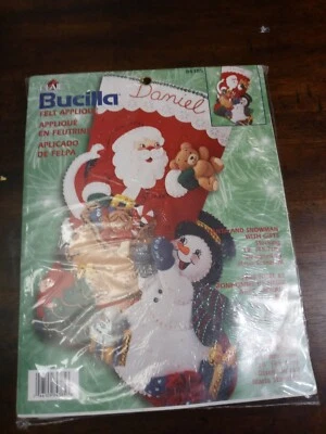 Apliques de fieltro Bucilla Papá Noel precintados nuevos Foto 1 de 4
