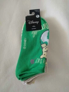 Disney Winnie the Pooh Earth Day 5 Pack No-Show Socks Women's Shoe Size 5-10 NWT - Picture 1 of 5