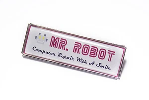 Mr Robot ID Style Badge - Picture 1 of 2