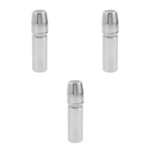3 Stück Edelstahl-Rohrverbinder, Rohrgelenk-Verlängerungsverbinder, - Bild 1 von 12