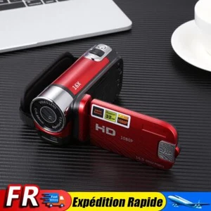 Caméra vidéo numérique Full HD 1080P 32 Go, mini caméscope Zoom 16x, caméra DV - Photo 1/18