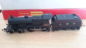 HORNBY OO R.450 LM.S.4-43-0 CLASS 2P.FOWLER LOCO 690 FULL RUNNING ORDER BOXED - Picture 1 of 8