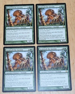 MTG Rare 4x Legendary Tree Creature VERDELOTH the ANCIENT - Bild 1 von 2