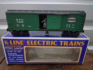K-Line O Gauge K-7005 New York Central Operating Boxcar - Picture 1 of 15