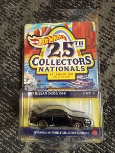 New 2025 Hot Wheels 25th St. Louis Nationals Convention 1997 Nissan 240SX - Picture 1 of 1