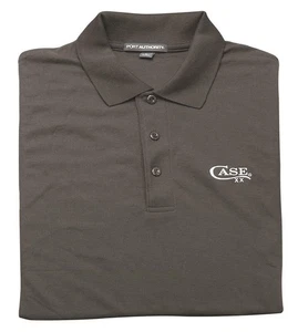 Camisa Polo Case xx Logo Premium Algodón/Poliéster xxX-Grande Gris 52503 - Imagen 1 de 1