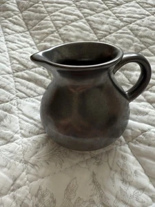 Vintage Prinknash Pottery small jug pewter glaze - Picture 1 of 5