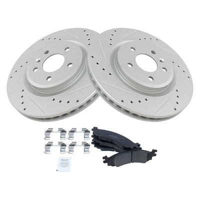 TRQ BKA20874 Brake Kit For Ford Taurus 2010-2012 Front 6L2Z2001A - Image 1 of 4