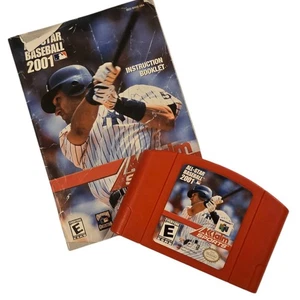 All Star Baseball 2001 Nintendo 64 Juego Vintage N64 Cartucho Instrucciones - Imagen 1 de 11