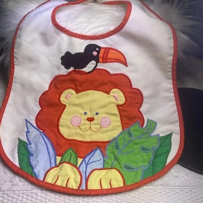 Babador aplique animal década de 1960 - Imagem 1 de 2