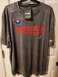 XL -- NHL Washington Capitals Fanatics Authentic Pro DRIFIT SHIRT nwt - Picture 1 of 5