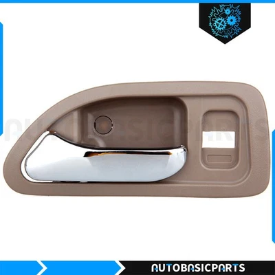 For 1994-1997 Honda Accord Beige Rear Left Side Interior Door Handles - Imagem 1 de 4