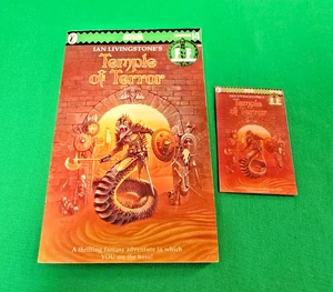 Temple of Terror *** Sehr guter Zustand 1./1. GREEN BANNER!!*** Fighting Fantasy Papageientaucher #2 - Bild 1 von 8