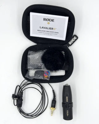Rode Lavalier II Wired Omnidirectional Microphone - Black - Image 1 of 4