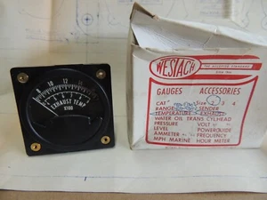 PRICE DROP! Westach 2A2 Exhaust Gas Temperature (EGT) Gauge - 2" w/ Temp Sender - Picture 1 of 6