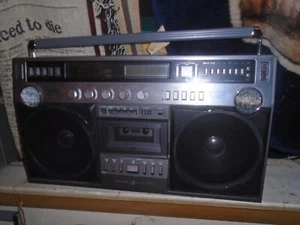 General Electric GE 3-5295A Vtg 80s Ghetto Blaster Boombox Omni Tech Fully Works - Picture 1 of 13