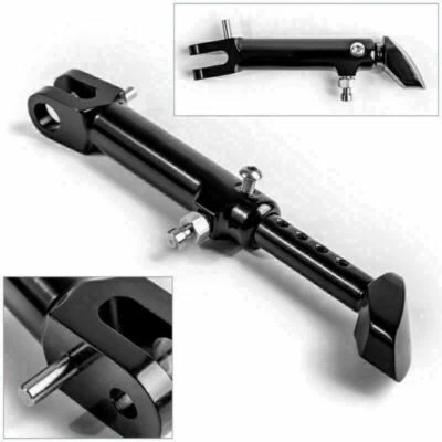 Length Adjustable Kickstand Motorcycle Side Stand Fit Kawasaki Z900RS 2018 VA Foto 1 de 4