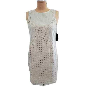 NWT Vera Wang Silk Dress Size 8 - Picture 1 of 10