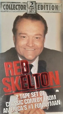 Red Skelton 2-Tape Set of VHS Tapes, 1993, Vintage, Still in Cellophane - Image 1 of 2
