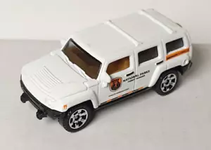 Matchbox loose Hummer H3 matte white National Parks - Picture 1 of 4