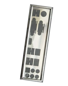 IO I/O Shield For Biostar Hi-Fi B85N 3D case bezel Motherboard Backplate OEM - Afbeelding 1 van 4