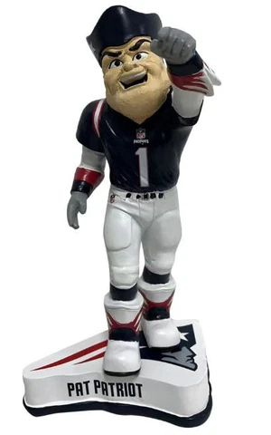 Pat Patriot (New England Patriots) 12" NFL Mascot Figurine by FOCO Cover